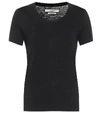 Isabel Marant Étoile Kiliann T-shirt In Black Linen In Black