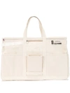 As2ov Alberton Canvas Tote Bag In White