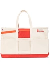 As2ov Alberton Canvas Tote Bag In White