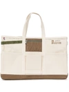 As2ov Alberton Canvas Tote Bag In White