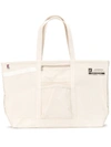 As2ov Alberton Canvas Tote Bag In Neutrals