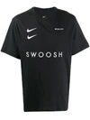 NIKE DOUBLE SWOOSH EMBROIDERED T-SHIRT