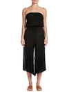 ELAN STRAPLESS CROPPED-LEG JUMPSUIT,0400012597482