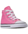 Converse Girls' Chuck Taylor All Star High Top Sneakers - Toddler, Little Kid In Pink