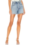 Agolde Epic Dee Super High-rise Denim Shorts