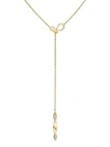 ANDY LIF 18KT GOLD DIAMOND LARIAT NECKLACE