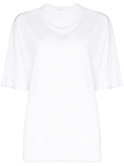 Ninety Percent Oversized-t-shirt Aus Bio-baumwolle In Weiss