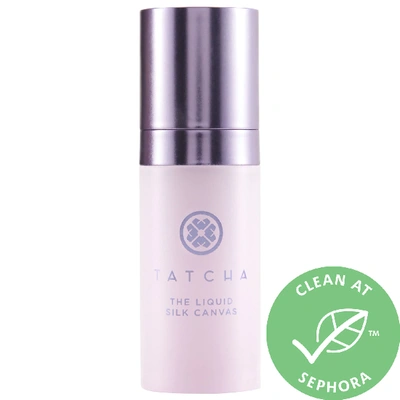 Tatcha Mini Liquid Silk Canvas: Featherweight Protective Primer 0.35 oz/ 10g