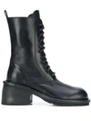 ANN DEMEULEMEESTER ANKLE LACE-UP BOOTS