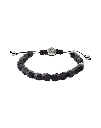 Diesel Bracelets In Black