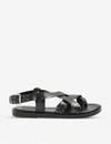 TOPSHOP PAIGE STUDDED LEATHER SANDALS,R03629786