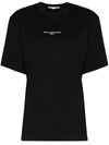 Stella Mccartney Logo-print Short-sleeve T-shirt In Black