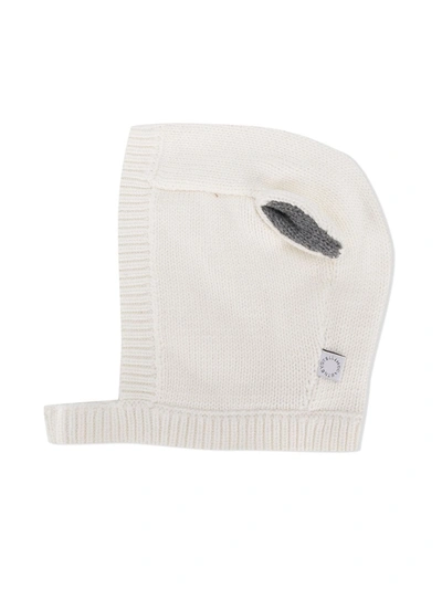 Stella Mccartney Babies' Knitted Sheep-style Hat In White