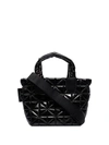 Vee Collective Mini Vee Tote Bag In Black