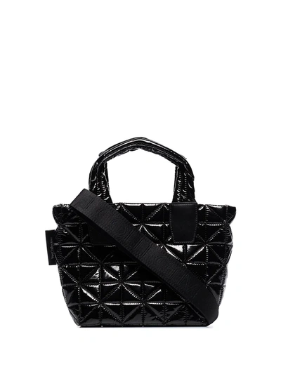 Veecollective Mini Vee Tote Bag In Black