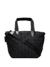 Veecollective Small Vee Tote Bag In Black