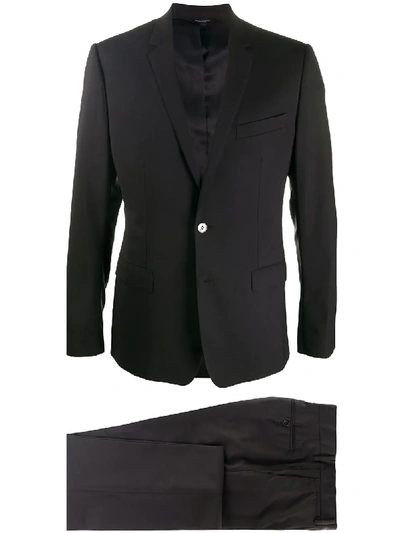 Dolce & Gabbana Formal Two-piece Suit In Black