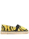 VERSACE BAROQUE PRINT ESPADRILLES