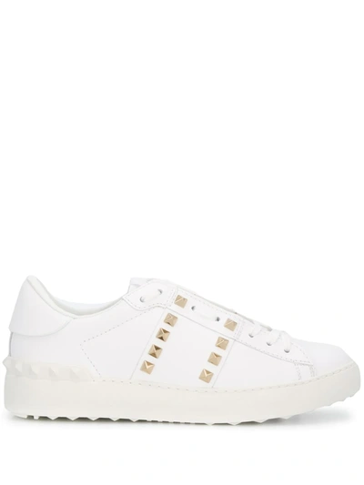 VALENTINO GARAVANI Rockstud-embellished low-top sneakers