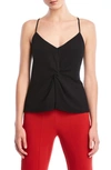Bailey44 Anebelle Peplum Camisole Top In Black