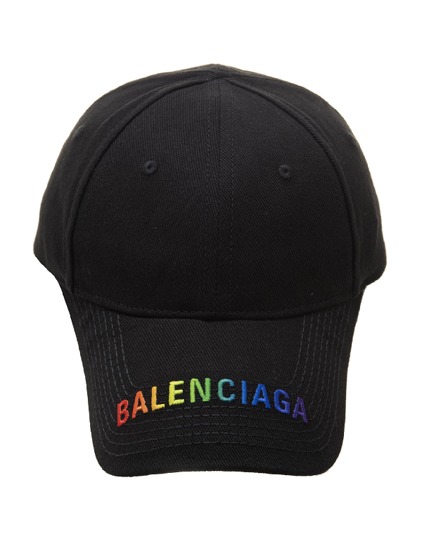 rainbow balenciaga hat