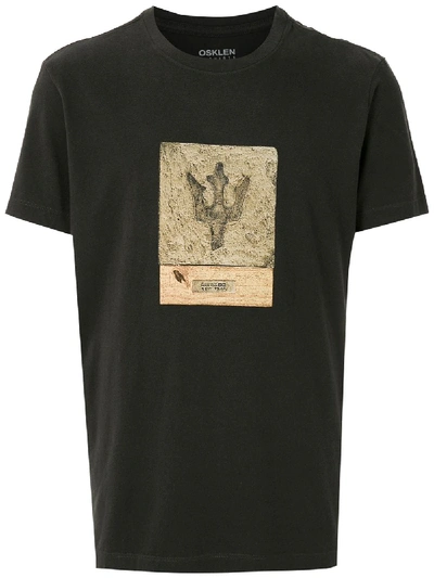 Osklen Trophy Vintage T-shirt In Grey