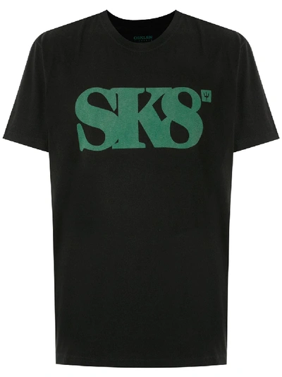 Osklen Sk8 Regular T-shirt In Black
