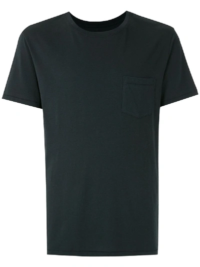 Osklen Supersoft Pocket T-shirt In Black