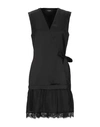 Elisabetta Franchi Midi Dress In Black