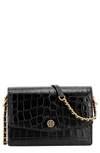 TORY BURCH ROBINSON EMBOSSED MINI LEATHER SHOULDER BAG,75255