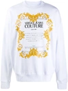 VERSACE JEANS COUTURE OVERSIZED LOGO JUMPER