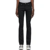 NAKED AND FAMOUS BLACK STRETCH SKINNY GUY JEANS
