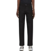 NAKED AND FAMOUS NAKED AND FAMOUS DENIM BLACK CANVAS WORK PANT TROUSERS