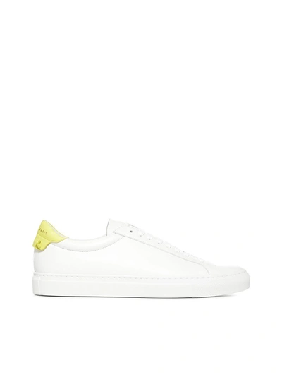 Givenchy White & Yellow Urban Knots Sneakers