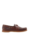 SEBAGO SEBAGO DOCKSIDES PORTLAND WAXED MAN LOAFERS BROWN SIZE 9 SOFT LEATHER,11917823MA 13