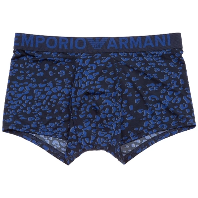 Emporio Armani Men's Underwear Boxer Shorts In Black