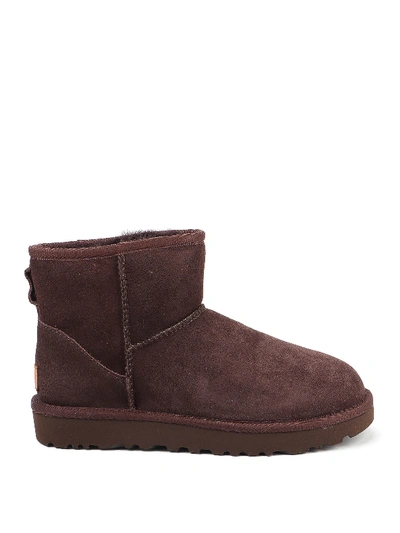 Ugg Dark Brown Classic Mini Boots