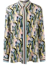 EMILIO PUCCI SIRENS SONG-PRINT SHIRT