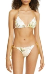 ZIMMERMANN AMELIE FLORAL TWO-PIECE SWIMSUIT,0106WAME