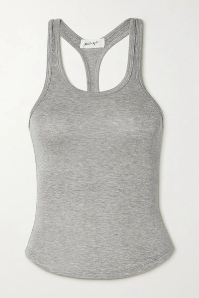 The Line By K Sophie Stretch-jersey Tank In Grey