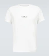Maison Margiela Distorted Logo Crewneck T-shirt In White