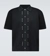 BOTTEGA VENETA TECHNICAL PIQUÉ KNITTED SHIRT,P00489923