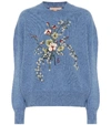 BROCK COLLECTION RIMMEL EMBROIDERED WOOL AND CASHMERE SWEATER,P00481122