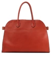 THE ROW MARGAUX 15 AIR LEATHER TOTE,P00498444