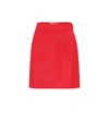 ATTICO Stretch-wool miniskirt,P00499616