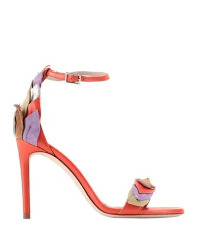 Alberto Gozzi Sandals In Orange