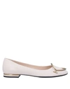 TOD'S TOD'S WOMAN BALLET FLATS LIGHT PINK SIZE 5.5 SOFT LEATHER,11916302GF 9