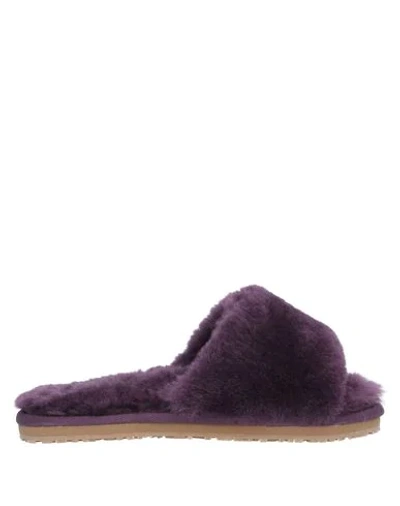 Mou Sandals In Purple