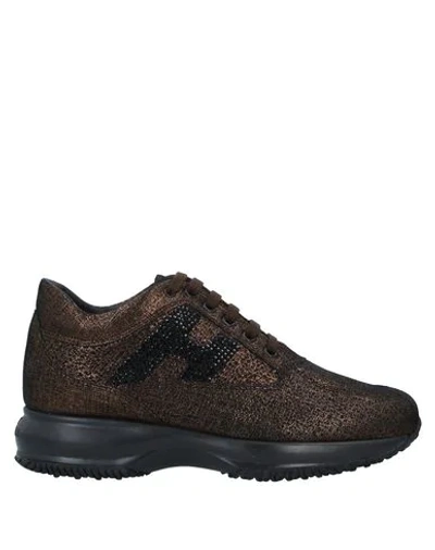 Hogan Sneakers In Bronze