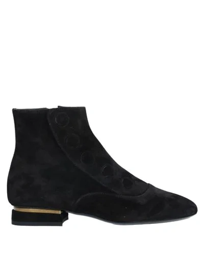 Tod's Ankle Boots In Black